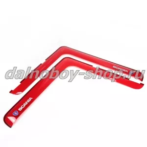 Дефлектор SCANIA 4/5/6 - серия (больш.угол) красный