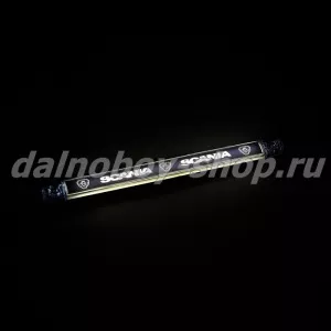 Указатель габ. 2-х рядный LONG LED / НЕОН / SCANIA / 24v белый /50