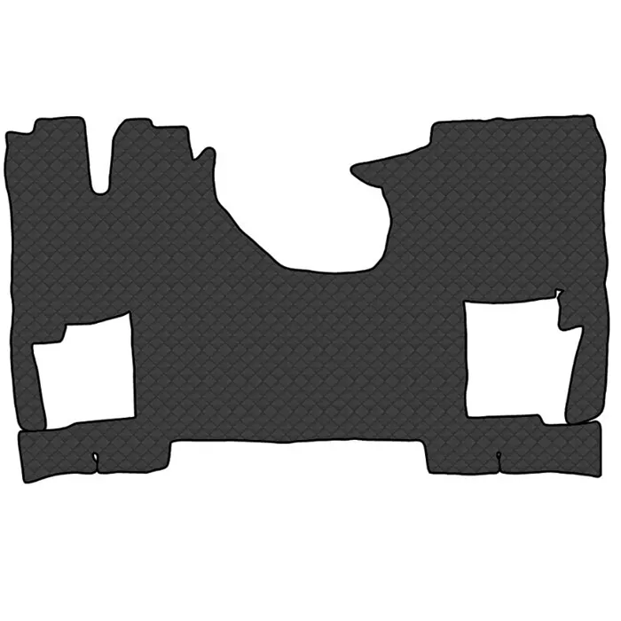 Коврик кож.зам. под ноги SITRAK C7H 480 MAX (автомат) от 2022г /черный