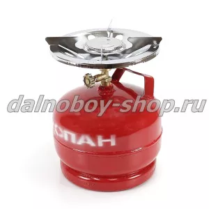 Плита газовая "КЕМПИНГ"  + балон 5л