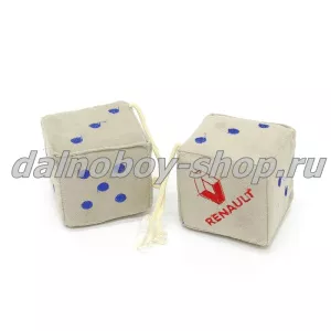Вымпел "КУБИК" "RENAULT" бежевый