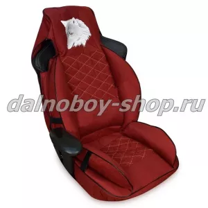 Чехол - сиденье  УНИВЕРСАЛЬНЫЙ (велюр) красный ПИТ