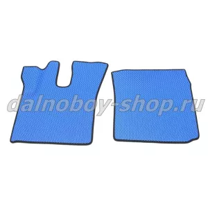 Коврик EVA ( экологич.полимер ) под ноги FAW-J6 синий