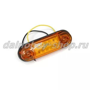 Указатель габ. ГС-22,12 (12диодов) SAMSUNG / Китай 24-12v желтый /10ТОЛЬКО УПАКОВКАМИ