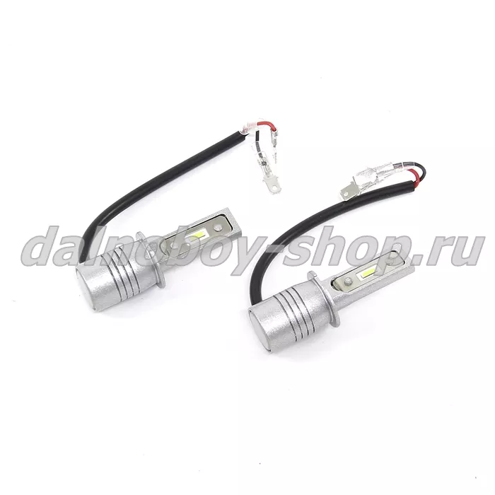 Лампочка светодиодная V-12  H3 2шт (12-40V) ЭКОНОМ