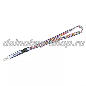 Шнурки для ключей шелк (с мет.карабин.) INTERNATIONAL