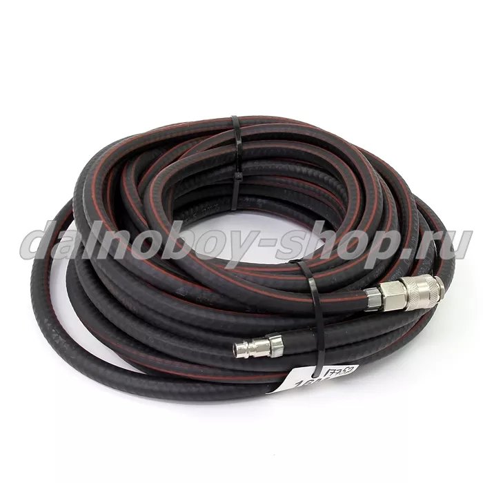 Шланг подкачки 16 м. черный (РТИ Россия) (штуцер-быстросъем)