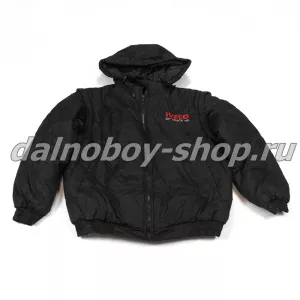 Куртка мужская утепленная с капюшон. IVECO 46 черная