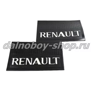 Брызговики задние резина (тисненные) 600*400 RENAULT 