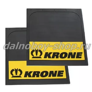 Брызговики задние прицепа 400*400 LUXE KRONE желтый