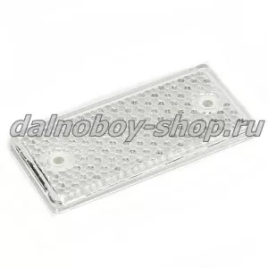Катафот прямоугольн. 95*45мм с отв. белый/п20/