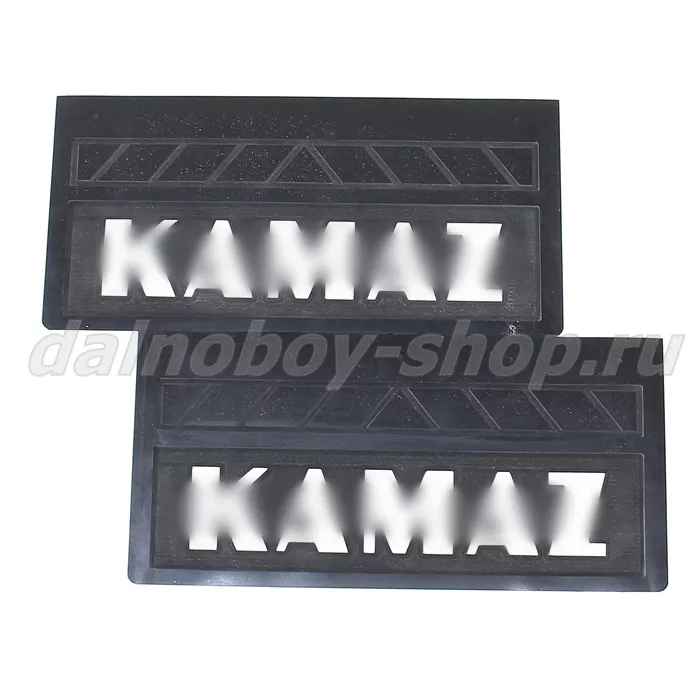 Брызговики передние резина (тиснение) 520*250 KMZ (МОРОЗОСТОЙКИЕ)