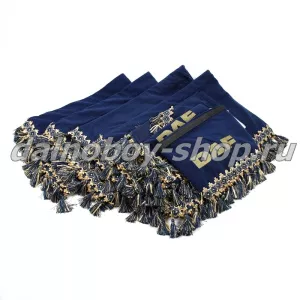 Шторы (ВЕЛЮР) с бахромой DAF XF-95-105 синий