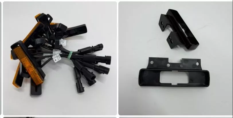 Указатель габ. А.3731.023  желтый с проводом + AMP / прокладка 