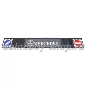 Брызговики длинномер с тиснением / краска / 2400*350 MERCEDES КИРПИЧ-СТРЕЛКА 