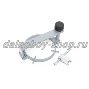 Замок б/б АНТИСЛИВ D=80  Польша с крышкой серая