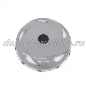 Колпак колеса 22.5 передний ПЛАСТИК NEW ВЕНТИЛЯТОР РОССИЯ серый