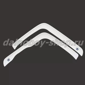 Дефлектор SHACMAN  Х6000 (больш.угол) белый с вырезом