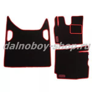 Коврик ворс под ноги Польша (из 3-х) SCANIA G 2019г.  красный