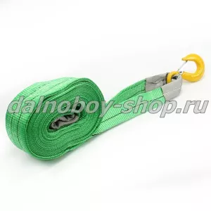 Трос буксировочный  13,5 тн. L=6m D=60mm ( КРЮК - ПЕТЛЯ )