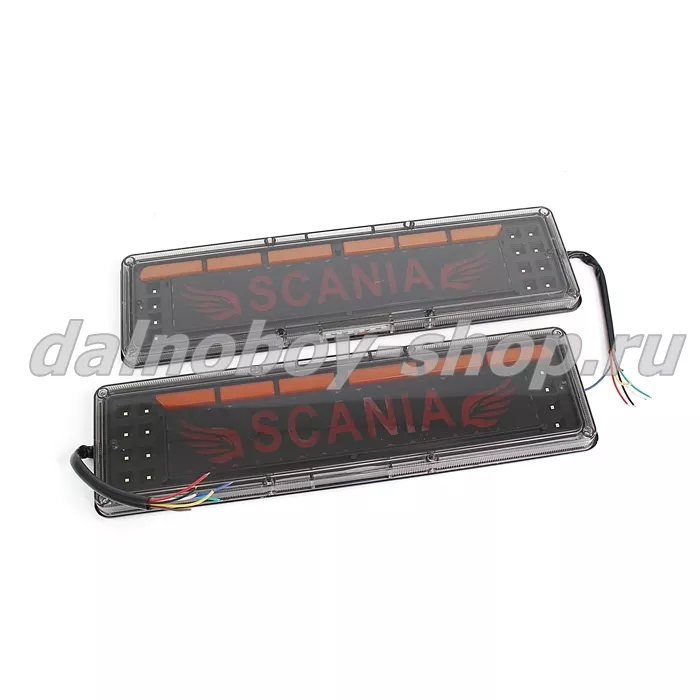 Фонарь задн. UNIVERSAL  LED 12/24v SCANIA  (W0061)  L+R /15