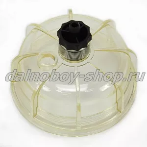 Крышка (отстойник) сепаратора топлива PARKER RACOR колба d=100/115mm без подогрева