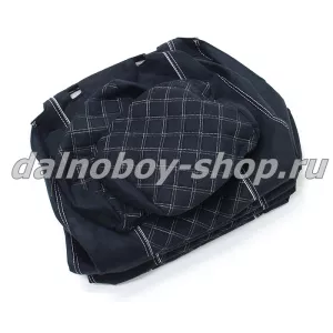 Чехол - сиденье аликанте SHACMAN 2021г. (SH02) / черно-черный