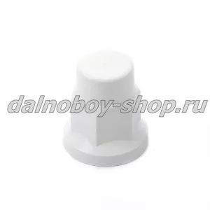 Колпачок гайки 32 пластик удлинен. белый / (20шт. уп)
