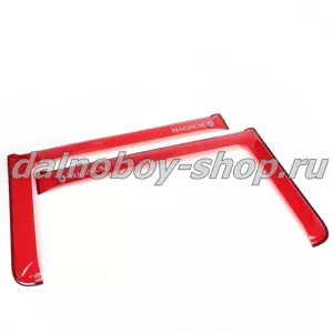 Дефлектор RENAULT MAGNUM (больш.угол) красный