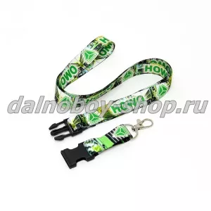 Шнурки для ключей шелк (с мет.карабин.) HOWO