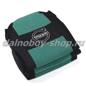 Чехол - сиденье VOLVO FH/FM 13 от 2013- черно-красный