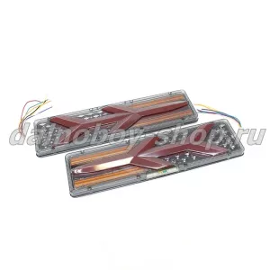 Фонарь задн. UNIVERSAL  LED 12/24v 460мм*140мм*20мм КА348  L+R