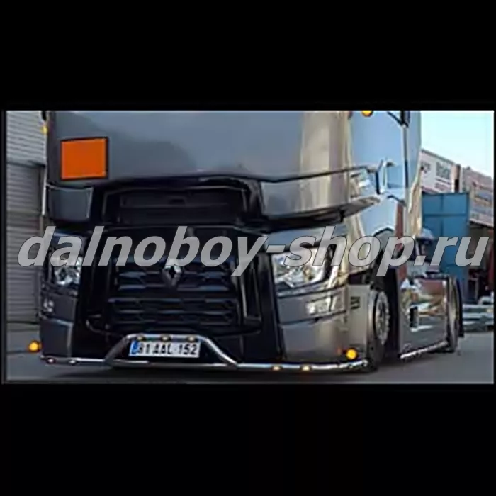 Дуга под бампер d-70mm INOX RENAULT T-series  (R132)
