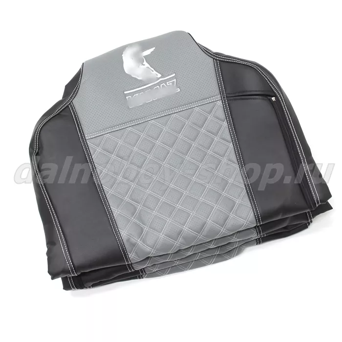 Чехол - сиденье / иск.кожа /PREMIUM / KMZ EURO AXOR NEO 5490 (2020 г. ->) обновленный / Черн+Сер