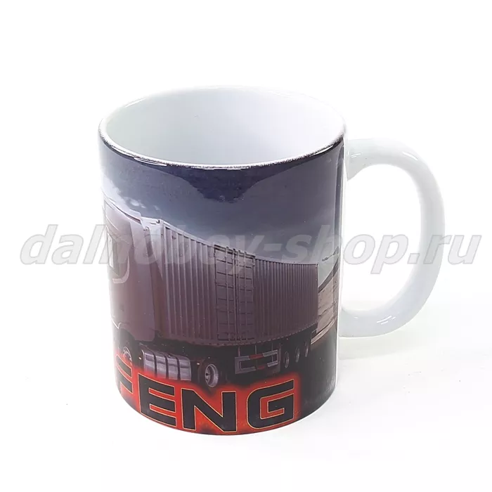 Кружка фарфор с логотипом и рисунком DONFENG
