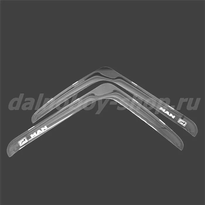Дефлектор вставной  MAN TGX EURO 6 прозрачный