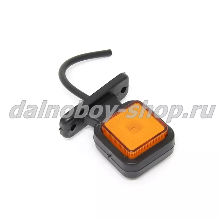 Указатель габ. LED MINI - ТУРЦИЯ  квадрат красный + желтый /ТОЛЬКО КРАТНО 4ШТ