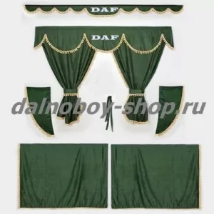 Шторы (Польша) DAF XF 95-105 зеленые