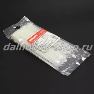 Хомут пластиковый 5/200 БЕЛЫЙ