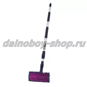 Щетка для мытья телескопическая СА-646 L=148-250 см 2-х секционная ( усиленная,с краном подачи воды)