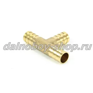 Соединитель Т-образн. D 12мм (ерш) бронза/5