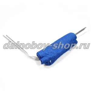 Шторы с направляющими GZLL  NEXT синие