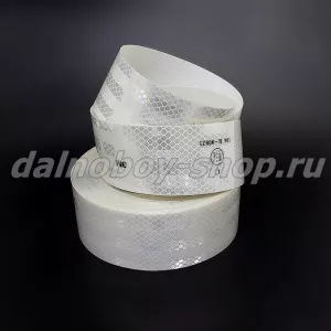 Лента светоотражающая 3М 20м/5см ( соты) белая