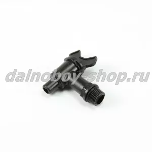 Кран с вентелем пластиковый для бачков -умывальников 30л (ТУРЦИЯ) /150