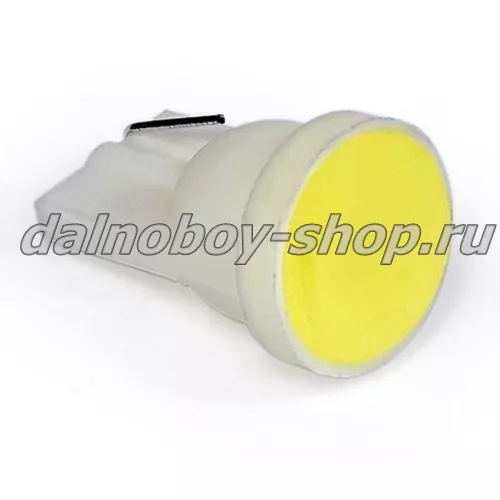 Лампочка габаритная без/цок "COB" (2861) белая 24v (10)