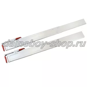 Планка с замком, 125мм*30мм алюминий, длина 2400-2700мм разрывная нагрузка 40 DAN