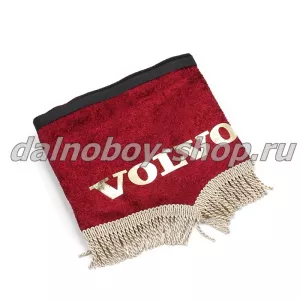 Ламбрекен лоб.+ шторка боковая 2.2м VOLVO красный