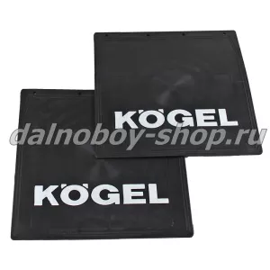 Брызговики задние прицепа 400*400  (рез.тиснен.)  KOGEL