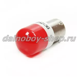 Лампочка габаритная "КЕРАМИК" БЕЗПОЛЯРНАЯ (9983) 1156-9W 12V-24V красная (10)