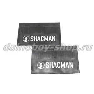 Брызговики задние резина (тисненные) 600*400 SHACMAN